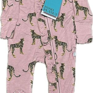 3-6 Posh Peanut Mara Ruffled Footie